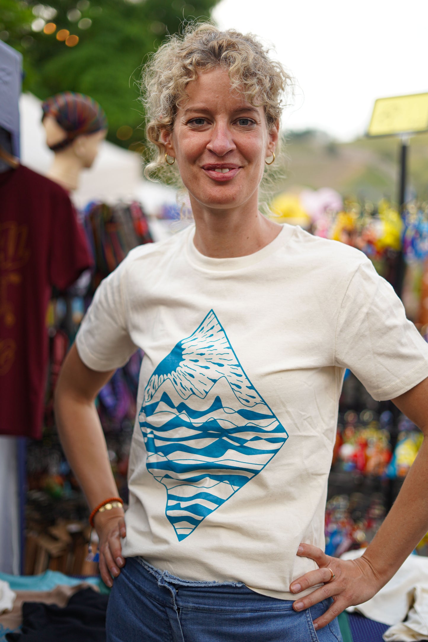 Diamant – Fairtrade Bio-Shirt für einen nachhaltigen Tag am Meer - Damen Organic Shirt